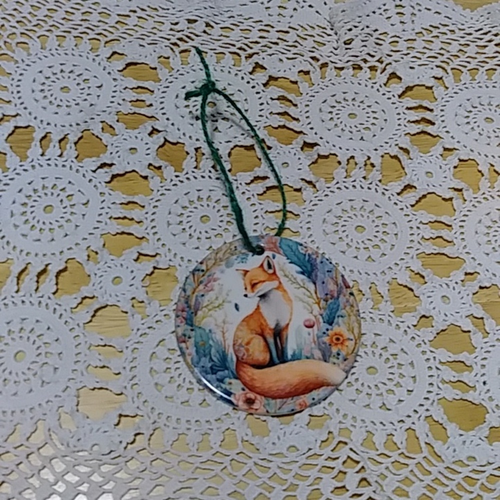 Christmas Ornament - Beautiful Fox  - Celebrate the Holidays